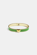 Bracelet in various colors with heart detail - 0.9 cm