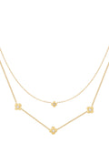 flowery necklace