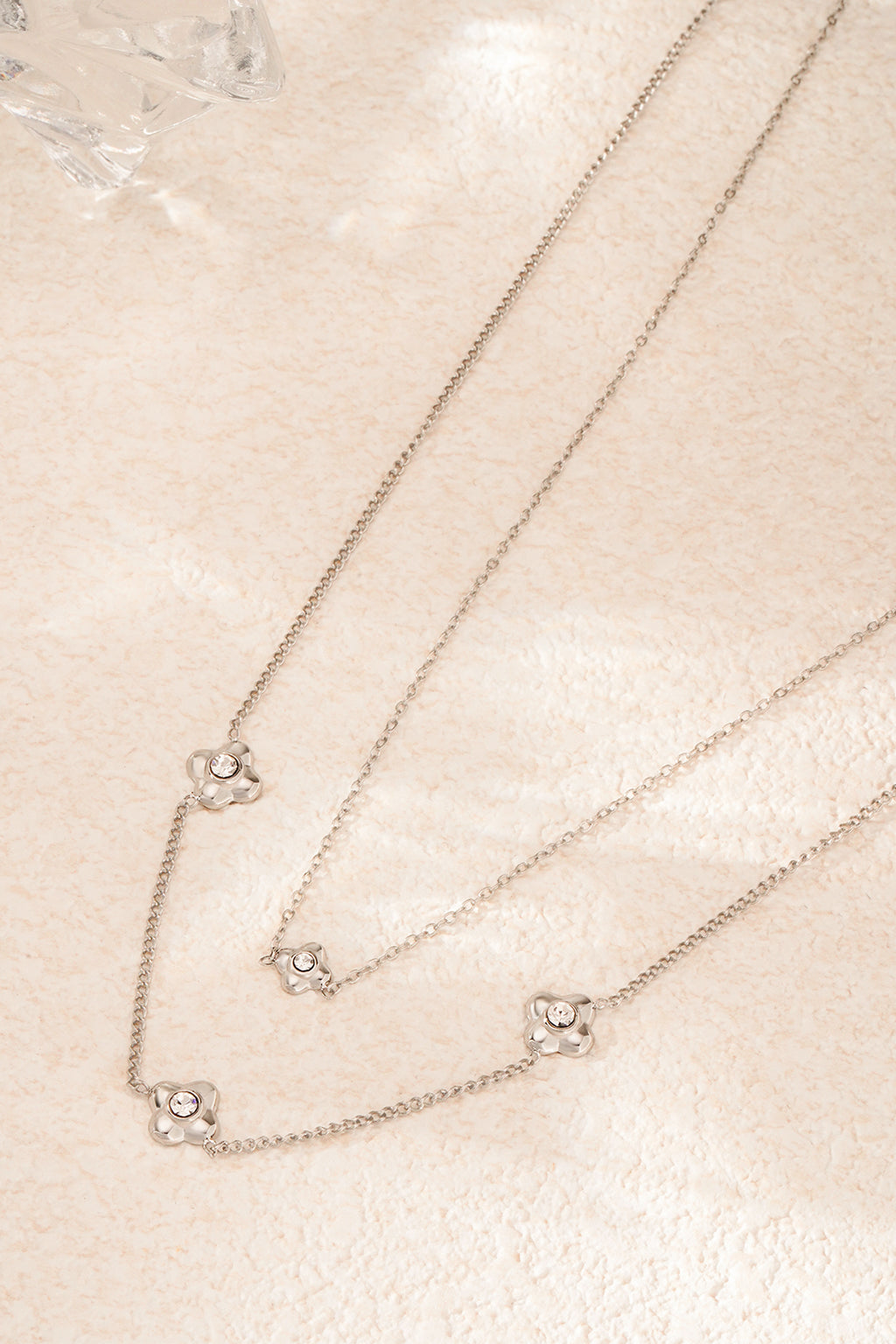 flowery necklace