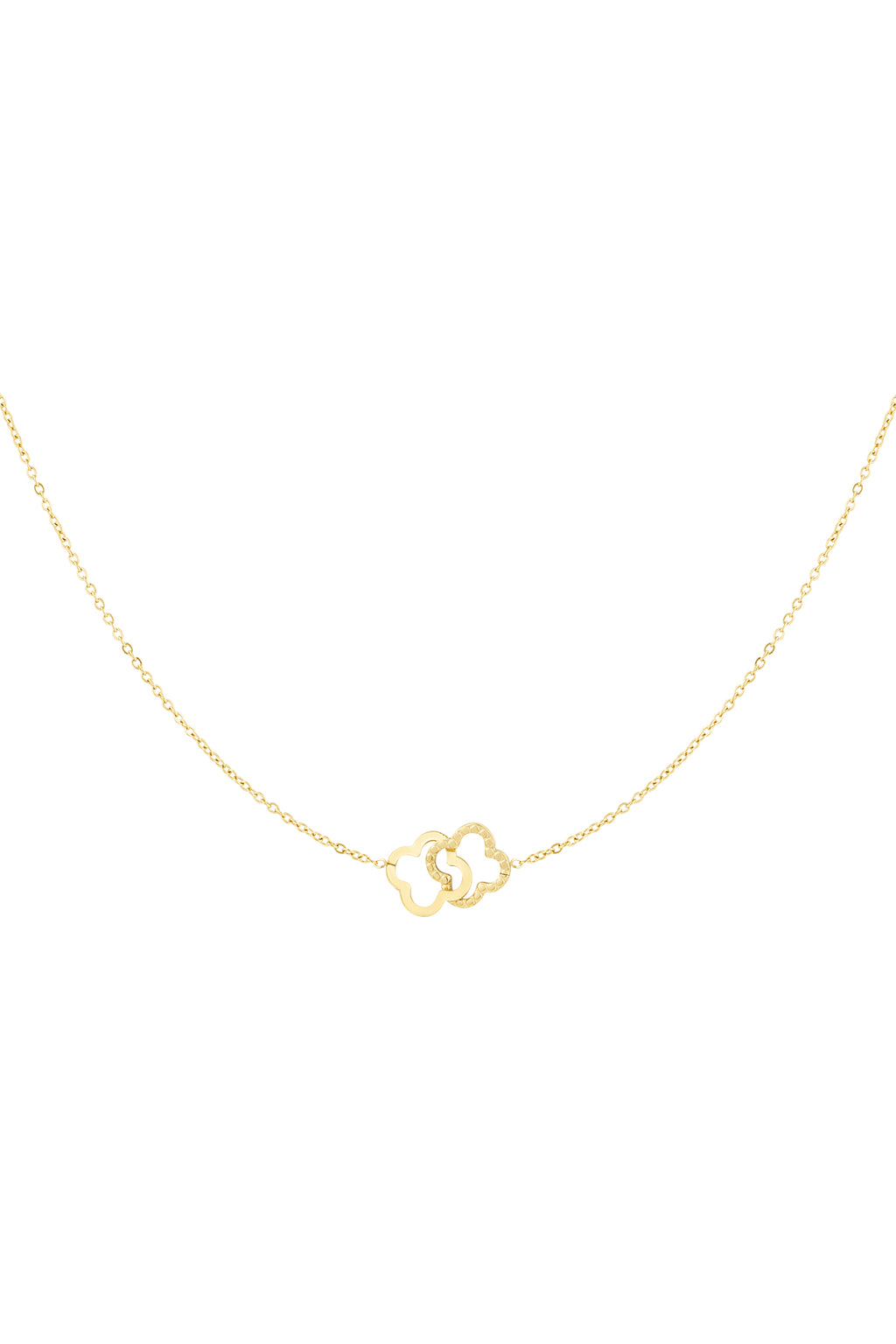 linked luck necklace