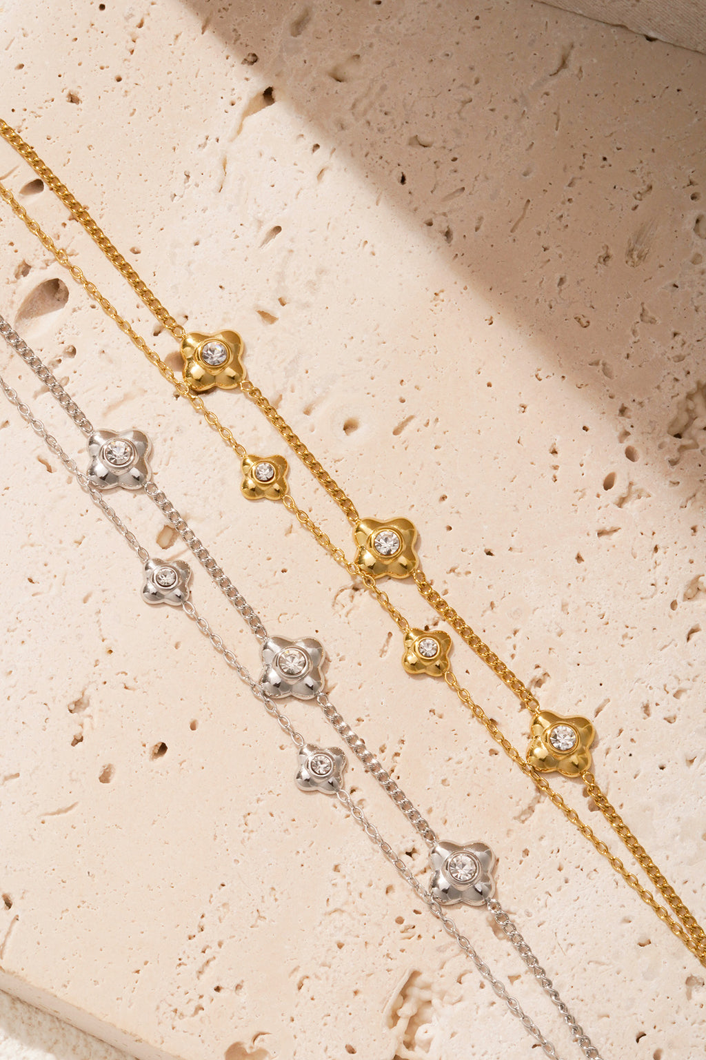 flowery bracelet