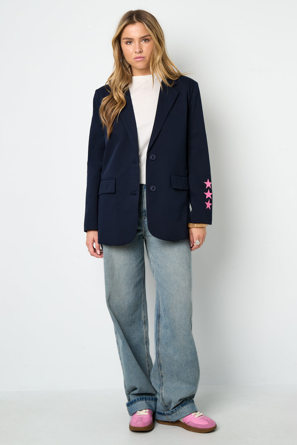 Woven Polyester Fiber Women's Suit Set Casual Letters Design