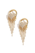 Iron Dangle Earrings irregular shape Elegant Christmas Luxurious Series Women's jewelry