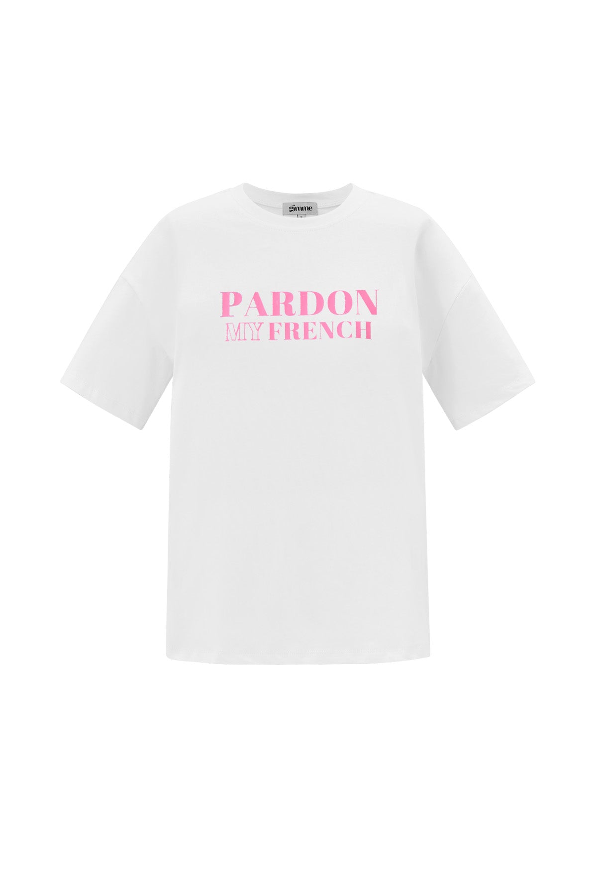 Cotton Women's T-shirt Casual Letters