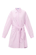 Knotted Blouse Dress