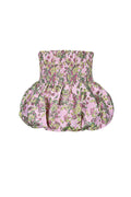 Silk Blend Sleeveless Top Peplum Spring/Summer