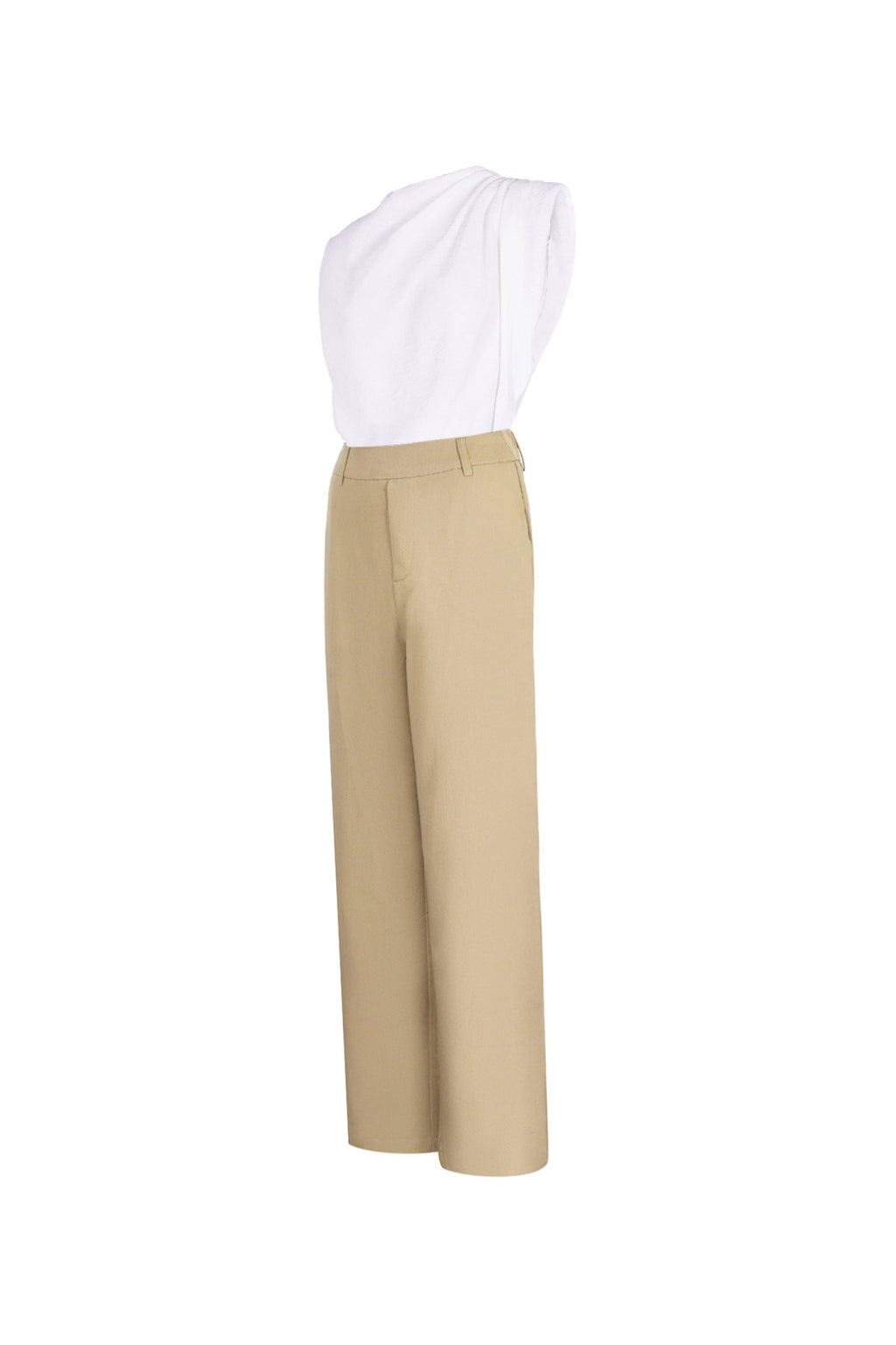 Cotton Blend Women's Wide Leg Bodysuit Spring/Summer Comfort Fit