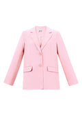 Polyester Women's Suit Set Tailored Bow Detail