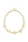 Stainless Steel Chain Necklaces Clover Casual Daily Simple Series Women's jewelry
