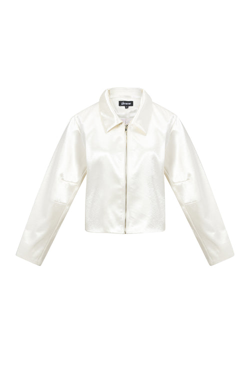 Woven Polyester Fiber Women's Jacket Casual Fall/Winter Solid Color