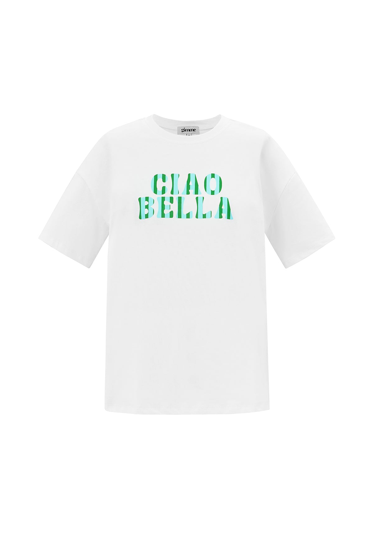 Cotton Women's T-shirt Casual Letters